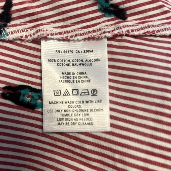 Anthropologie Pink and Black Patterned Dress - Picture 7 of 7